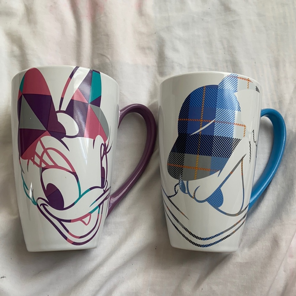 Donald and Daisy Disney Store Mug